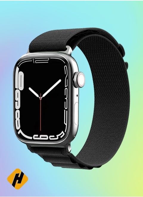 HuHa Watch Band For Apple Watch Ultra 2 49mm | Apple Watch Ultra 49mm / Watch Series 9 | 8 | 7 | 45mm / SE 3 | SE 2 | 6 | SE | 5 | 4 | 44mm / 3 | 2 | 1 | 42mm - Band Strap Compatible With Apple Watch
