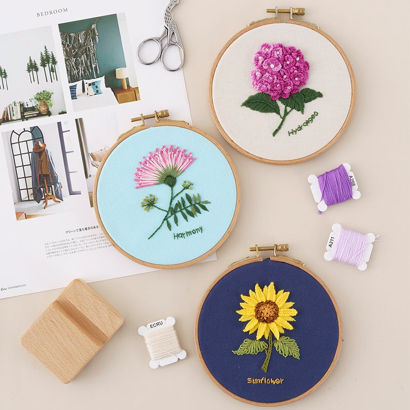Embroidery Handmade Diy Material Bag Beginners Self-Embroidery Making Small Embroidery For Boyfriend Clothes Su Embroidery Fabric Gift - Image 5
