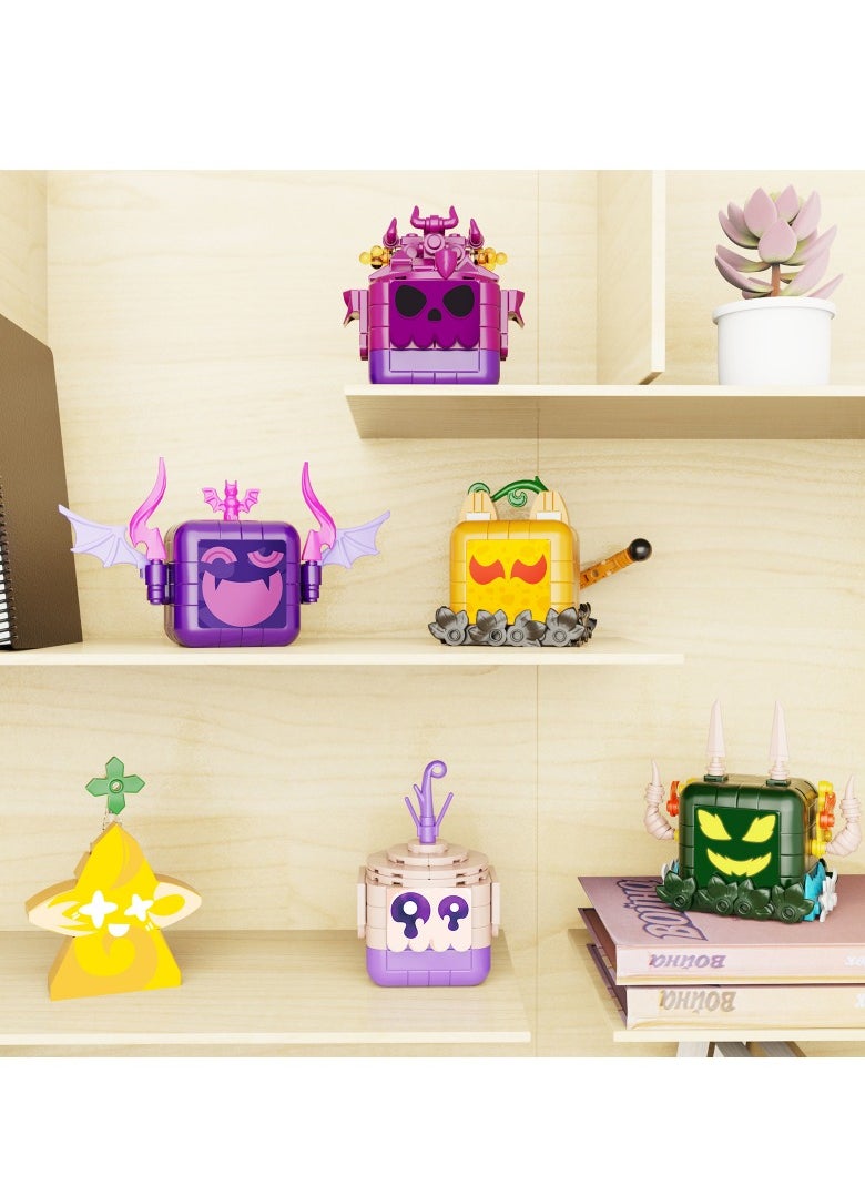 General Roblox Blox Fruit Toys Building Blocks Set 494Pcs Ideas Toys Gift For Fans Girls And Boys Adult And Kids  - Image 2