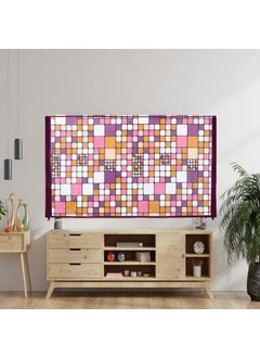 E-Retailer ERetailer Transparent LCDLED TV Protector Cover with Zipper Enclosure for 42 Inch Suitable for All Major Brand Model ColorPink Size39x3x24 Inches  - Image 1