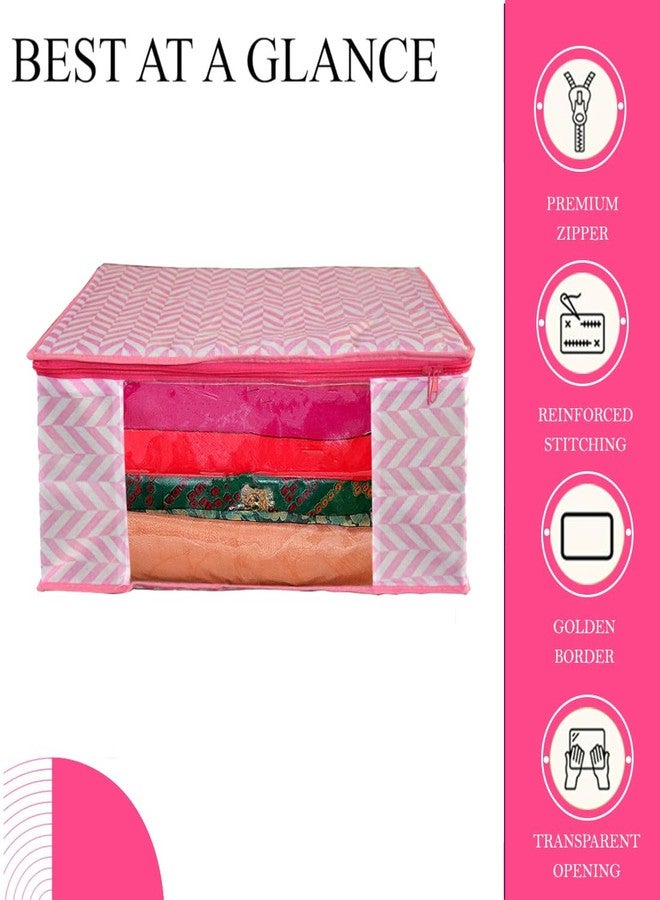 Shaping Fabric Garment Cover Non-Woven 90 GSM with Transparent Window & Double Metal Zipper – Pack of 1 | Dustproof Clothes Storage Bag SDr Sarees, Suits, Jackets, ShirtsAWMN1582493517524148524356 - Image 4