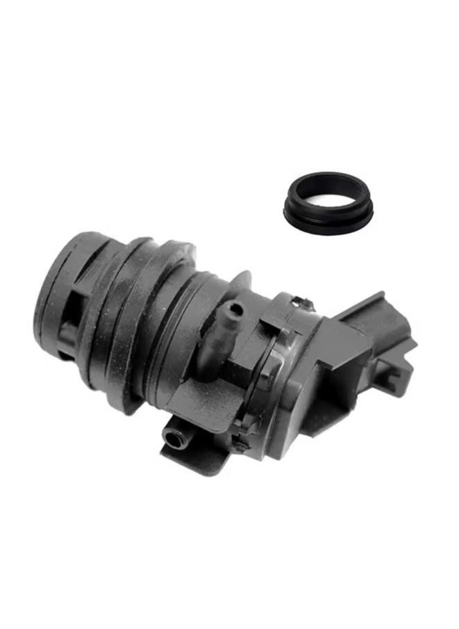 Realfrog Windshield Washer Pump w/Grommet Replacement for Toyota, Lexus, Subaru, Mazda, Nissan, Acura, Honda Replaces OEM 85330-60190, 85330-AE010, 85330-60180, 85330-21010  - Image 1