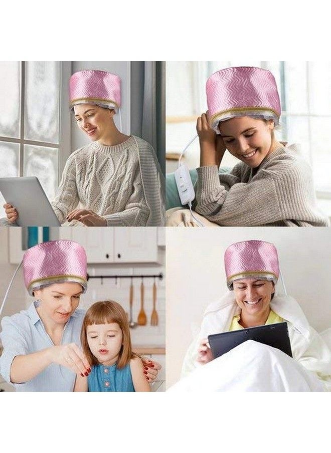 Jiya Enterprise - Hair Care Thermal Head Spa Cap Treatment With Beauty Steamer Nourishing Heating Cap Spa Cap For Hair Spa Cap Steamer For Women - Image 1