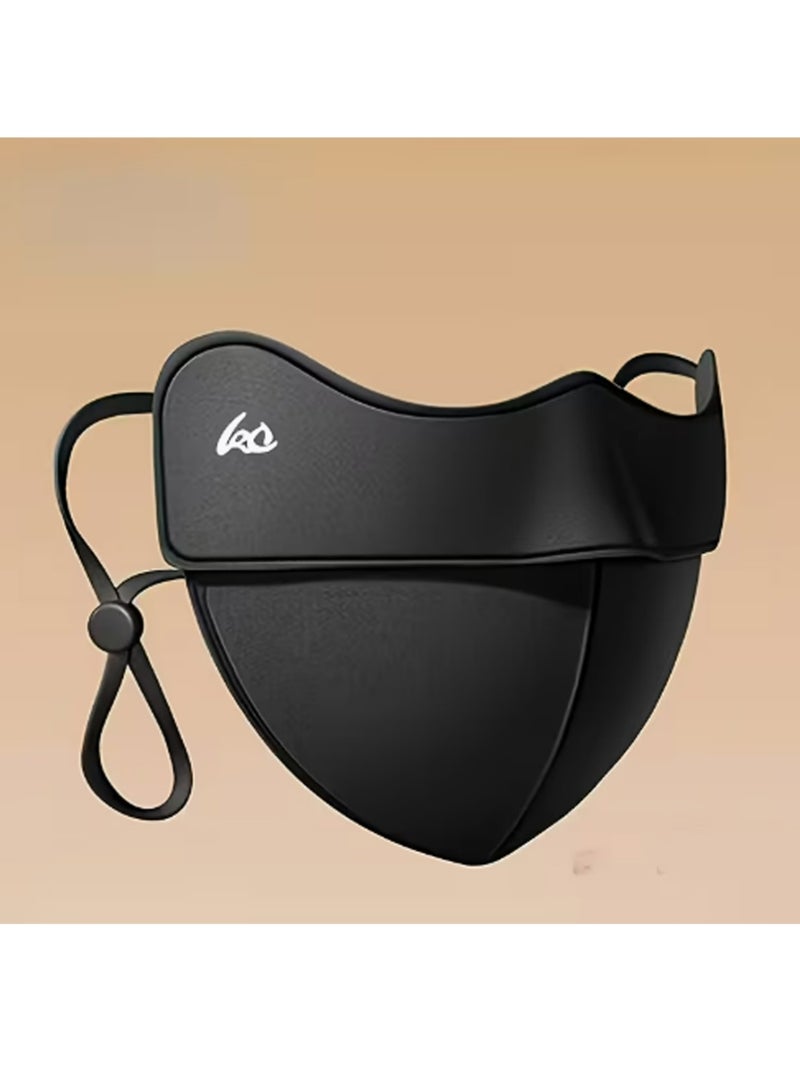 LLASIDO 3PCS Winter UV Face Mask Windproof Breathable Washable Sun Protection Face Shield for Men Women Running Cycling Hiking Working - Image 3