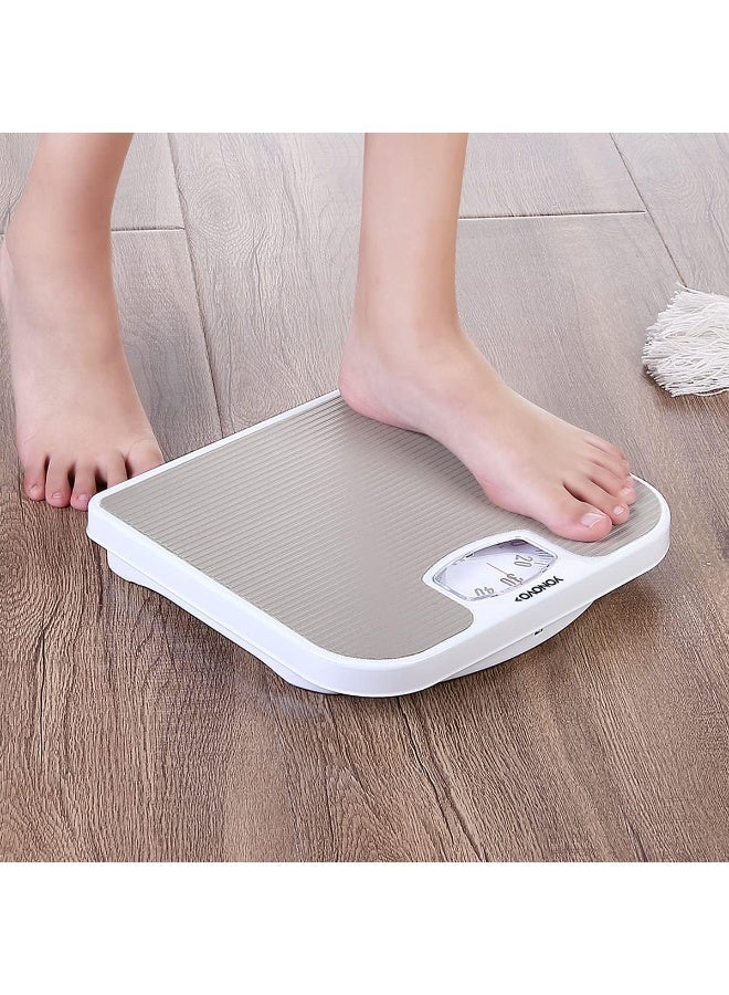 130kg Mechanical Bathroom Scale, Elegant Classic Design, Battery-Free, Accurate Weight Measurement for Home Use - Image 3