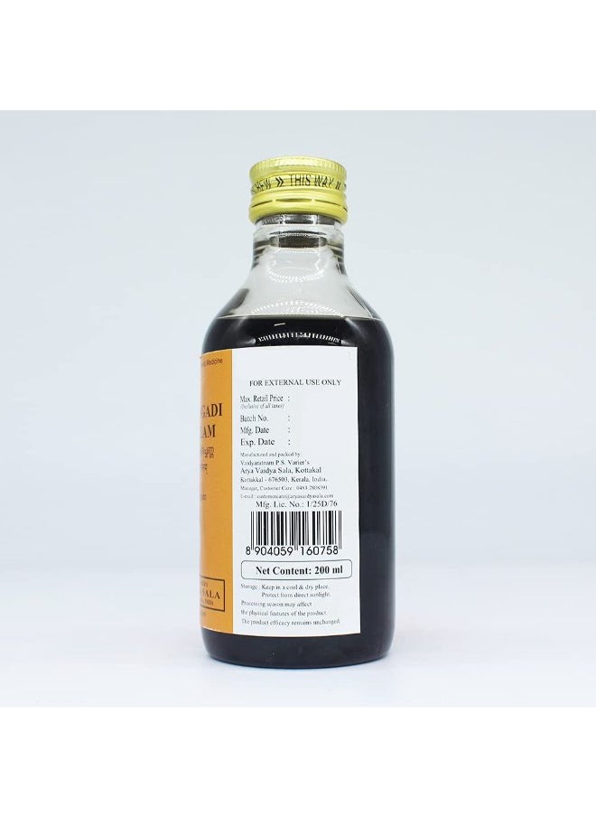 Kottakkal ayurveda Nilibhringadi Kera Tailam-200ML  - Image 3