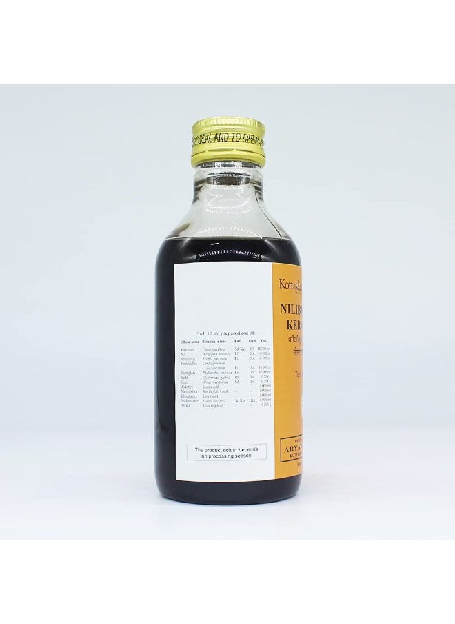 Kottakkal ayurveda Nilibhringadi Kera Tailam-200ML  - Image 2