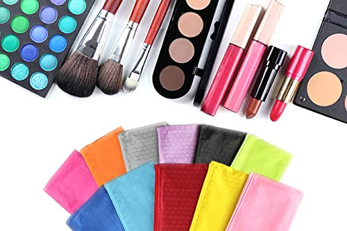 SRainbowPP 12 Pieces Blue Zipper Waterproof Bag Pencil Pouch for Cosmetic Makeup Bills Office Supplies Travel Accessories and Daily Household Supplies - Image 5