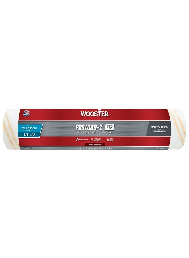Wooster Brush RR666-18 Inch Pro Doo Z FTP Roller Cover, 3/8-Inch Nap