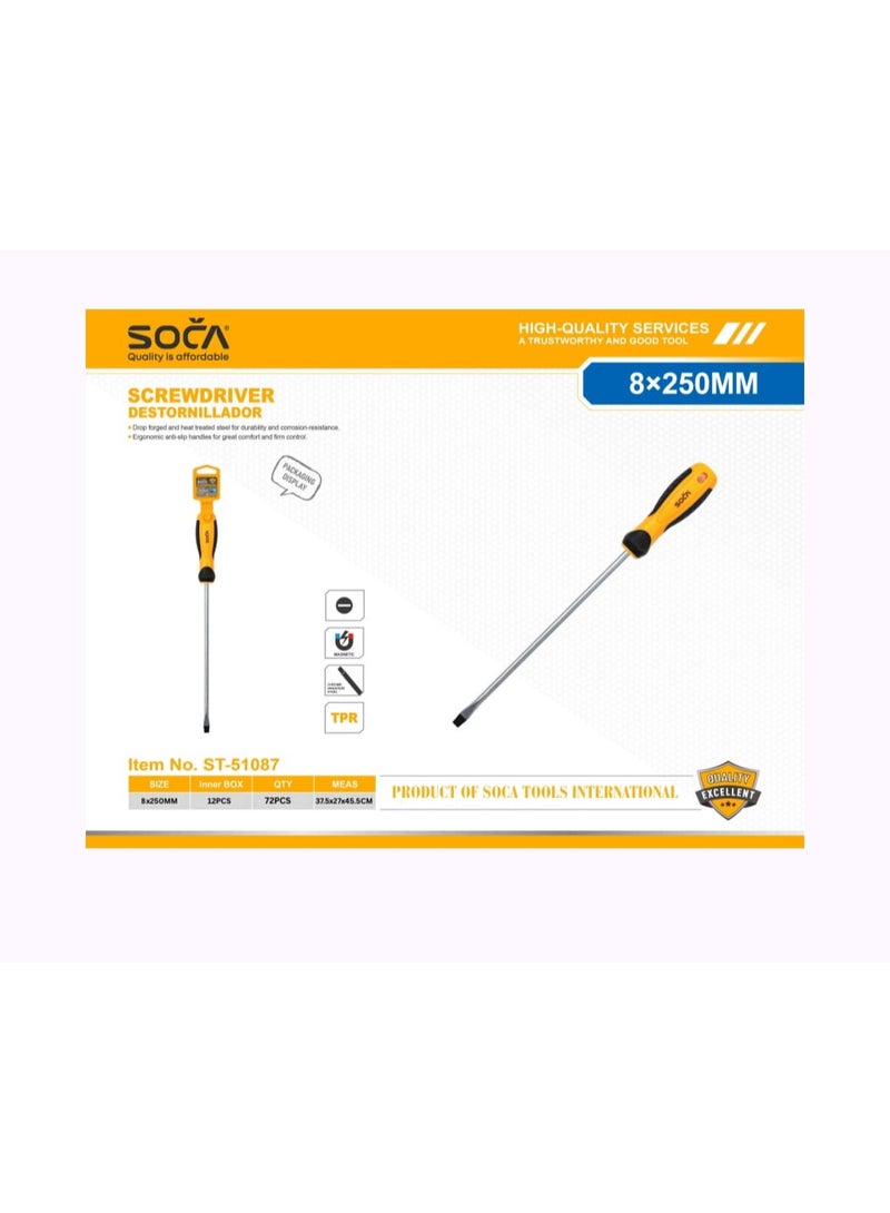 SCREW DRIVER 8X250