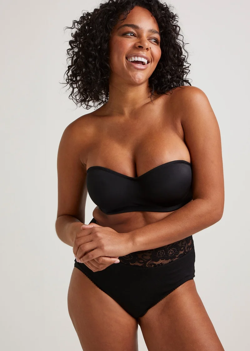 Matalan DD+ Black Non Padded Multiway Bra