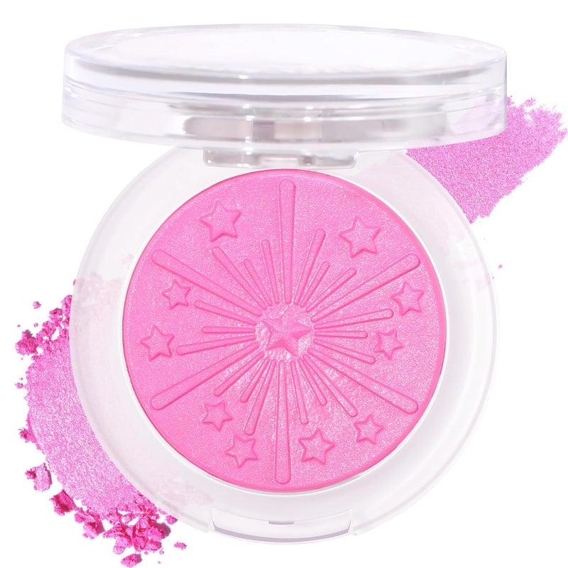 Ucanbe باليت أحمر الخدود المخبوز من UCANBE لتوهج الخدود - مسحوق أحمر خدود ناعم وقابل للدمج مع لون طبيعي يدوم طويلاً 04 فقاعة