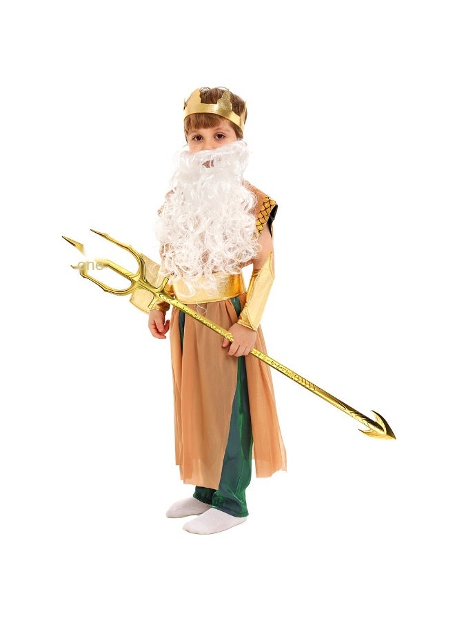 Children's Poseidon God of the Sea Costume - Image 2