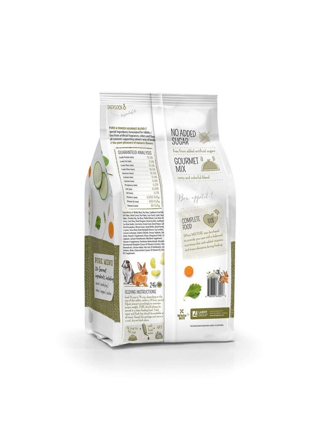 Witte Molen Pure Rabbit Food Seed Mixture Carrot, Celery, Timothy Hay And Varied Gourmet Muesli Dry Food, 4.4 Lbs, (Mini Rex, Lionhead Rabbit, English Lop, Dutch Rabbit) - Image 2