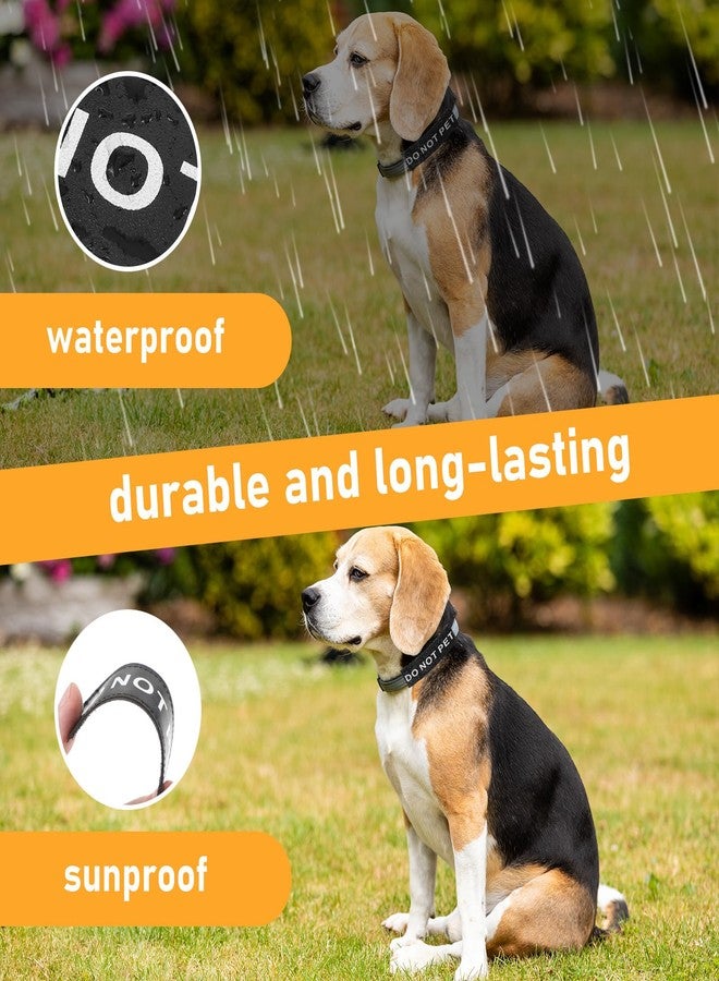 Ymapinc 6Pcs Service Dog Patch, Service Dog in Training Patches Removable Do Not Pet Patch for Harness Vest or Collar, in Training Patches with Hook and Loop Tape - Image 2