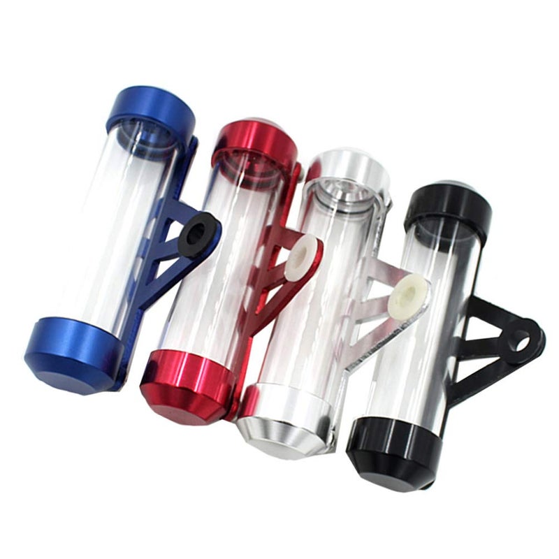 Motorcycle Tax Disc Holder Cylindrical Storage Tube for Receipts and Accessories Installation Random Color - Image 4