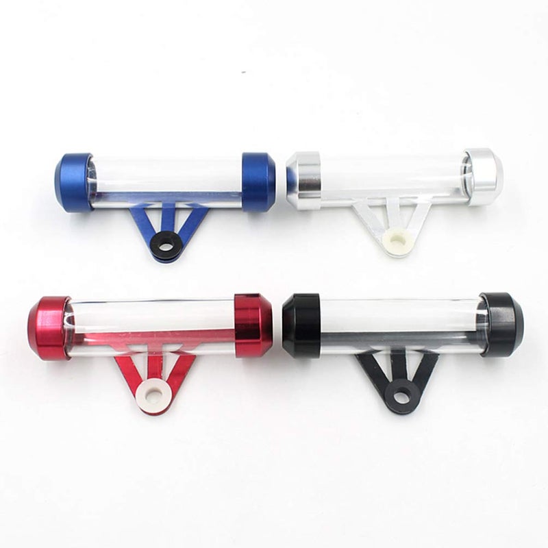 Motorcycle Tax Disc Holder Cylindrical Storage Tube for Receipts and Accessories Installation Random Color - Image 5