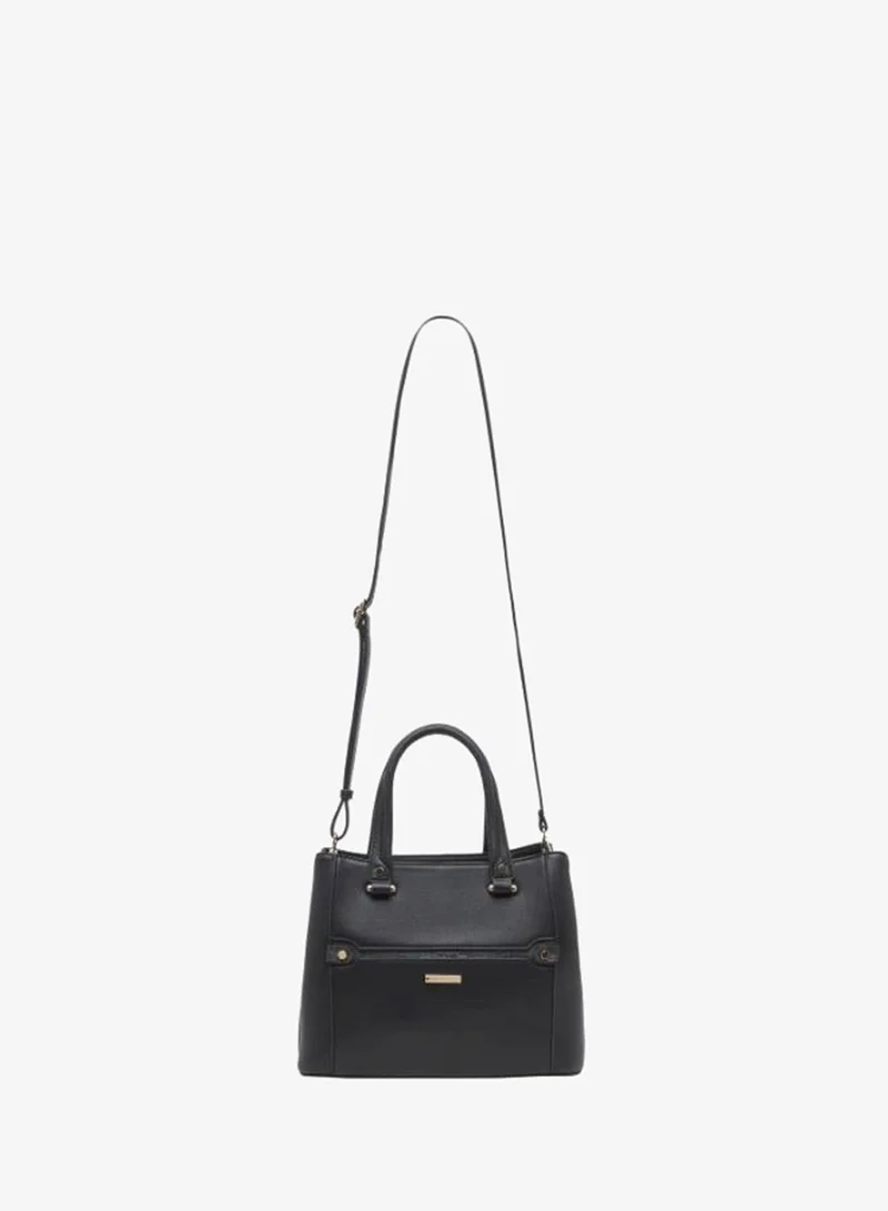 Sasha Sasha Solid Tote Bag with Detachable Strap