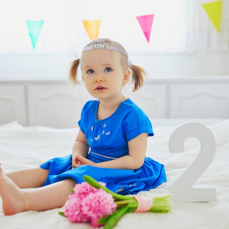 🧸 تاج عيد ميلاد فتاة عقال لالتقاط الصور للمناسبات الخاصة - Image 3