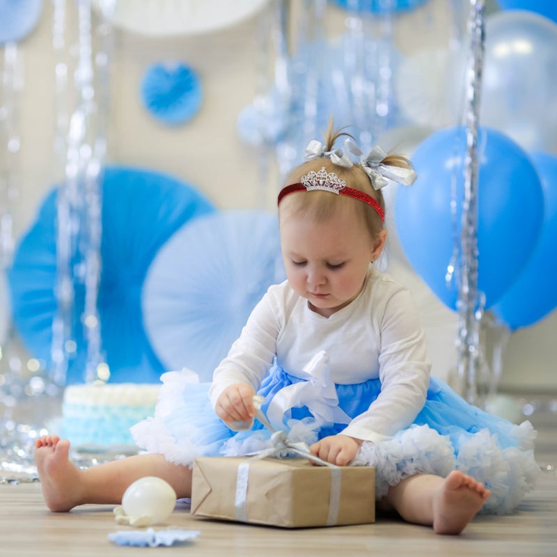 🧸 تاج عيد ميلاد فتاة عقال لالتقاط الصور للمناسبات الخاصة - Image 4