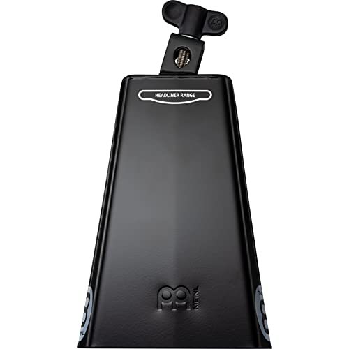 Meinl Percussion HCO2BK Headliner Series Mountable 8-Inch Cowbell, Black Powder Coated Steel - Image 2