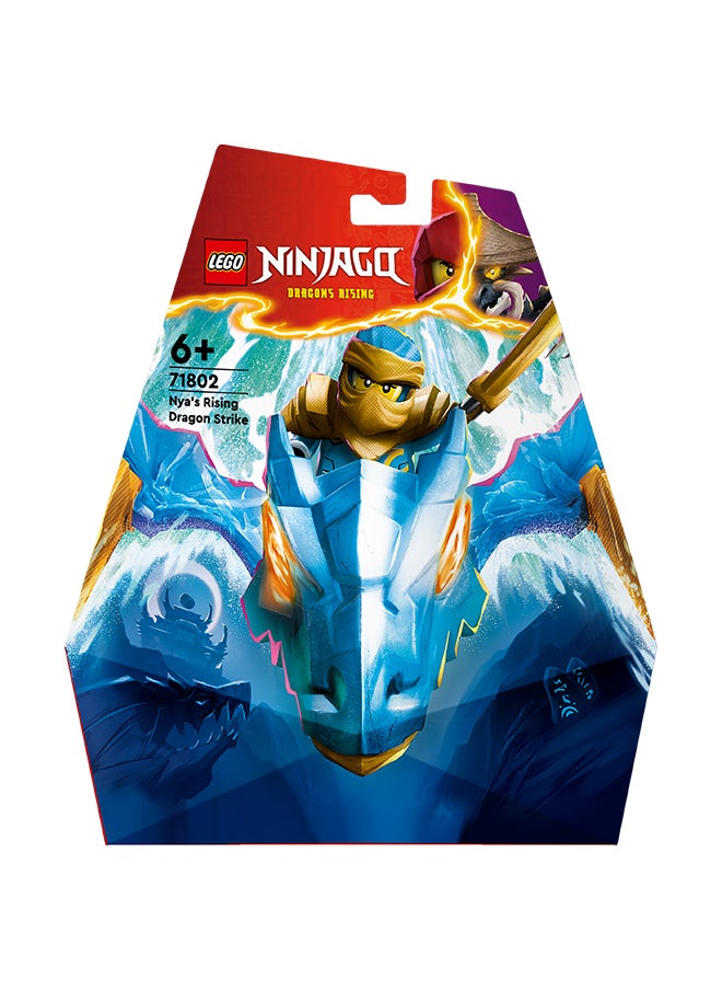 LEGO - 71802 Ninjago Nya’S Rising Dragon Strike Toy, Ninja Action Figure Playset With Nya Minifigure, Building Set For Kids, Gift Idea For Boys And Girls Aged 6 Years Old And Over (26 Pieces) - Image 1