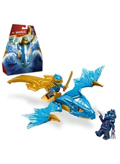 71802 Ninjago Nya’S Rising Dragon Strike Toy, Ninja Action Figure Playset With Nya Minifigure, Building Set For Kids, Gift Idea For Boys And Girls Aged 6 Years Old And Over (26 Pieces)