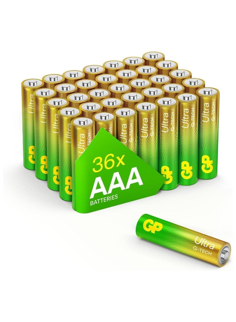GP Batteries GPPCA24AU639 AAA Batteries|Superb operating time| 1.5V – Micro – Mini – Penlite – AM4 – LR03 -MX2400 – UM4 – 24A |Pack of 40| - Image 1
