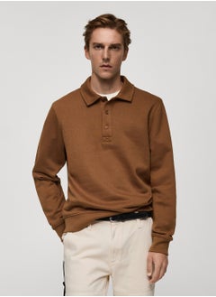 Polo Neck Sweatshirt