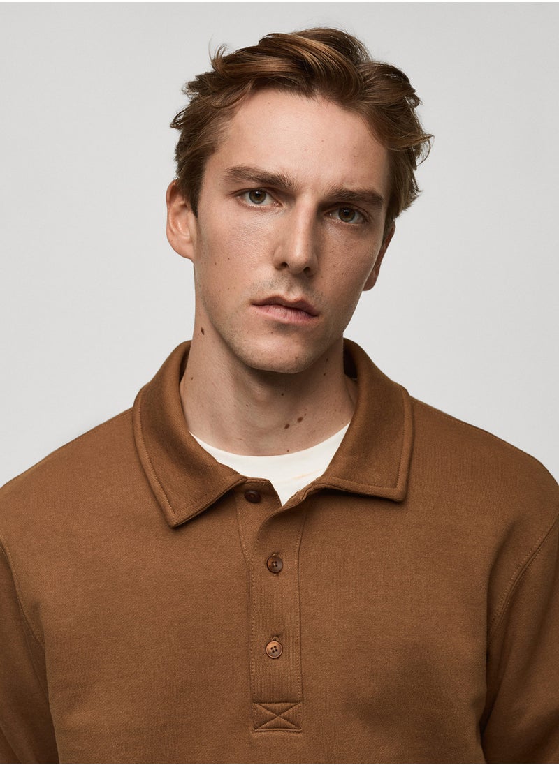Mango Man - Polo Neck Sweatshirt - Image 1