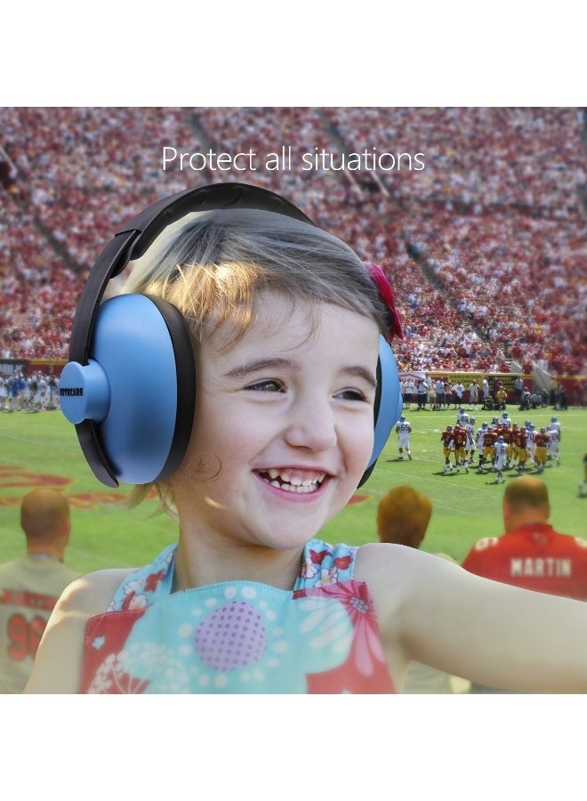 BBTKCARE Baby Ear Protection Noise Cancelling Headphones for Babies for 3 Months to 2 Years (Blue) - Image 5