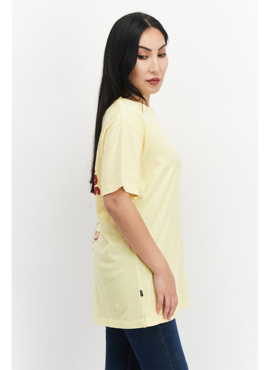 Women Graphic Print Short Sleeve T-Shirt, Yellow Combo - pzsku/Z2F01B63138025A87E88AZ/45/_/1724350615/a7c9f6ea-8ea6-435a-9160-242b0214ad6f