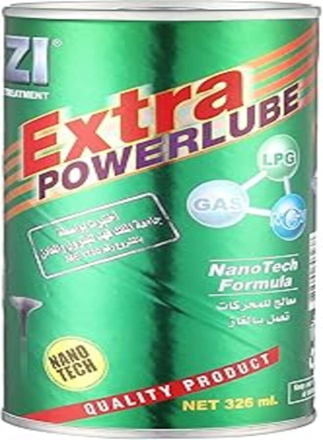 علاج المحرك EZI AE7 Extra Powerlube - تركيبة NanoTech، 326 مل