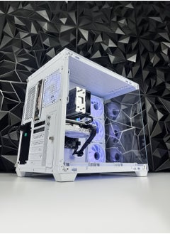 Game Sekret Chiller ATX Computer Gaming PC Case - 180 degrees Full View Tempered Glass | 7 RGB Fans with Color Controller | 360mm Radiator Support | Mid Tower Computer Case | USB 3.0 Input/Output Port | 2 Magnet Dust Filter  - Image 2
