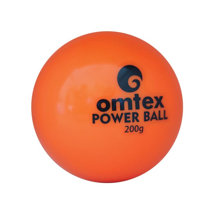 omtex Weighted Balls 200g for Power Hitting, Batting and Pitching Training Suitable for Teenager & Athlete, Build Strength and Muscle, Improve Technique and Form - Orange - Pack of 2 - Image 3