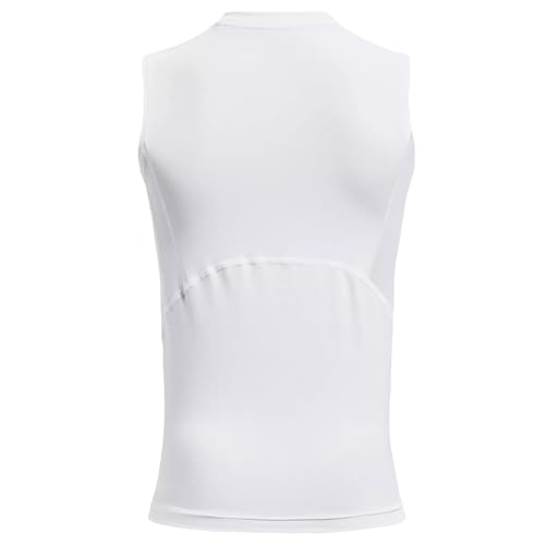 Londkaron Youth Elite Chest Protector Shirt, Padding on Chest for Baseball, Softball & Football (Small, White) - Image 2
