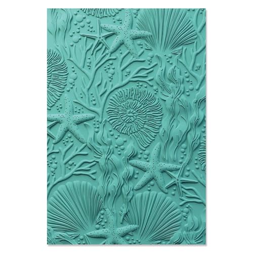 Sizzix 3D Textured Impressions Embossing Folder Under The Sea by Kath Breen One Size Multicolor - Image 1