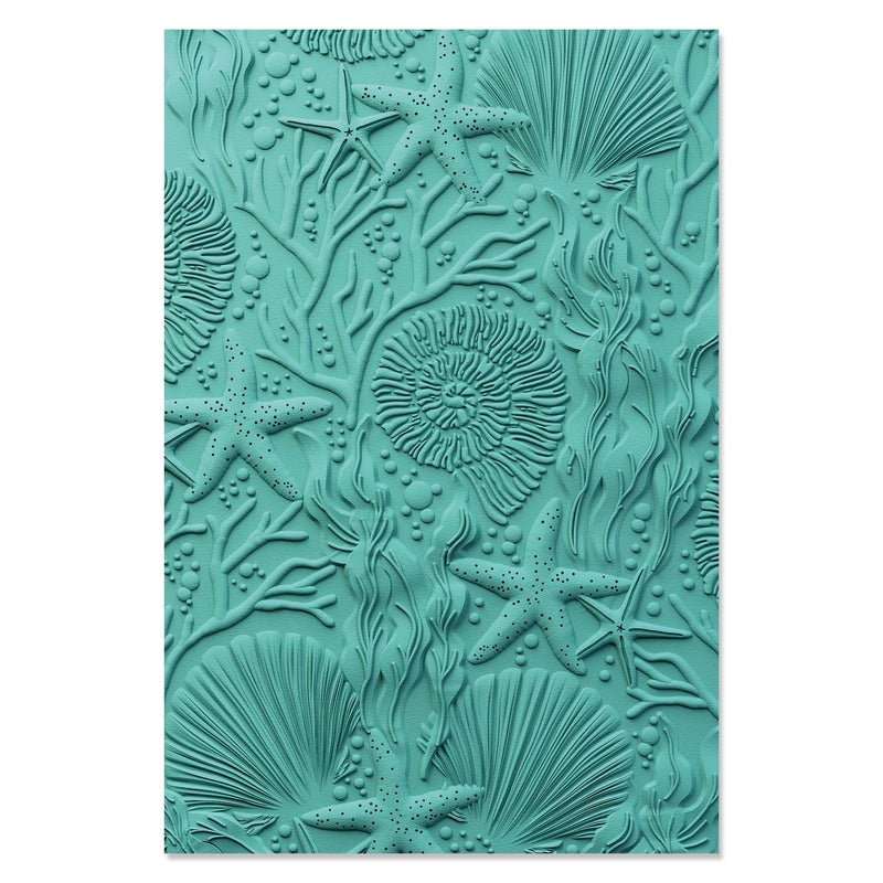 Sizzix 3D Textured Impressions Embossing Folder Under The Sea by Kath Breen One Size Multicolor - Image 3