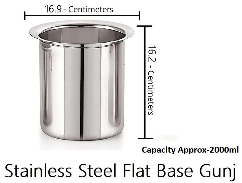 Bartan Star غونج عميق من الفولاذ المقاوم للصدأ من بارتان (2 لتر) - Image 2