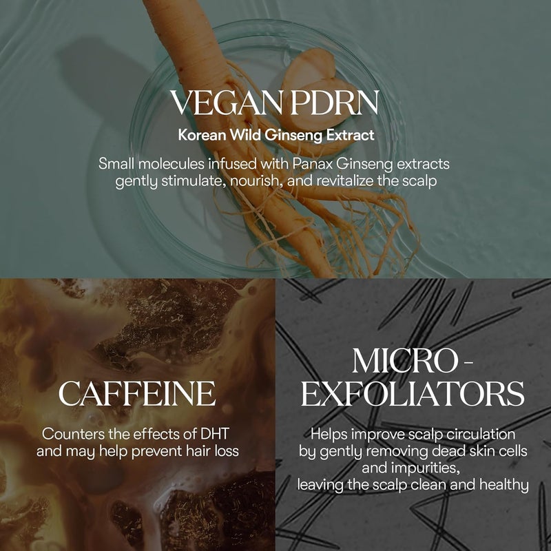 VT COSMETICS PDRN Reedle Shot Hair Ampoule 100dl 15ml | Reedle Micro-Needle Scalp Serum for Hair Growth Support & Scalp Care - Image 3