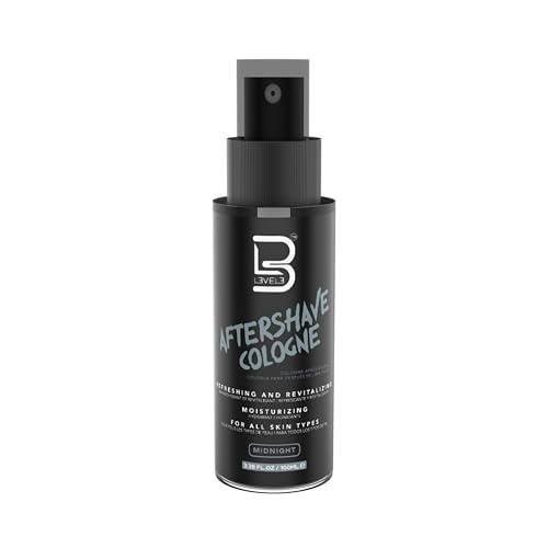 L3 Level 3 After Shave Spray Cologne Softens Skin Refreshes and Relieves Face and Skin Moisturizing Formula Level Three After Shaving - Image 1