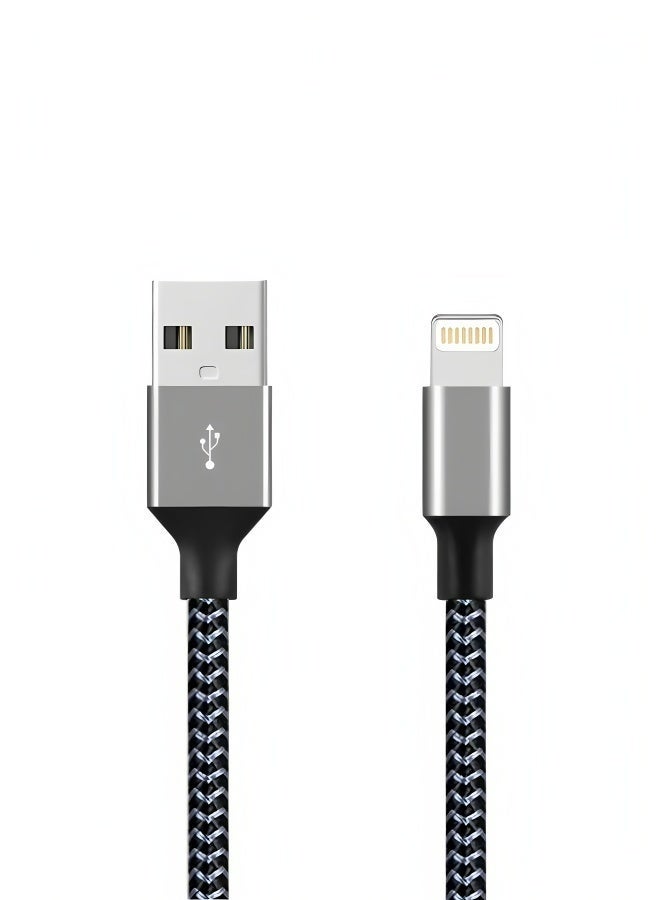 Apluynm iPhone Charger 1M Apple MFi Certified Fast Charging Lightning Cable Nylon Braided High Speed Transfer Cord for iPhone 14 13 12 11 Pro Max XR XS X 8 7 6 Plus iPad and More - Image 1