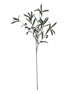 BAMBOO DECOR Bamboo Decor |  Artificial Olive Branch 90 cm- Faux Plants- Flora Vase Filler For Home Decor- Wedding -Events-Craft Projects (Olives Branch)  - Image 1