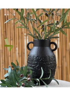 BAMBOO DECOR Bamboo Decor |  Artificial Olive Branch 90 cm- Faux Plants- Flora Vase Filler For Home Decor- Wedding -Events-Craft Projects (Olives Branch)  - Image 2