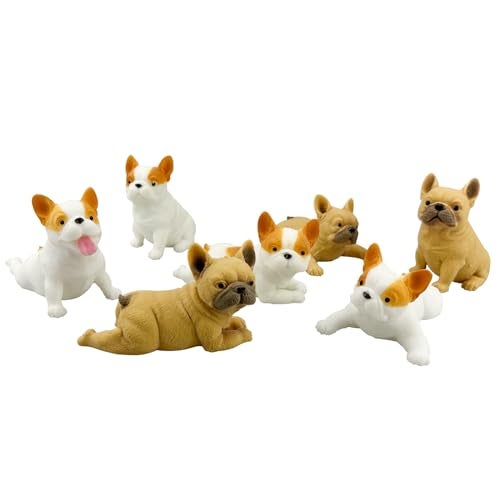 funnysquee 7 Pcs Dog Squishies Toy SetStress Balls for Kids and AdultsAnimal Puppy Stress Relief Stretch and Squeeze Stress Toys for Kid Christmas Thanksgiving Birthday Gift Collect - Image 1
