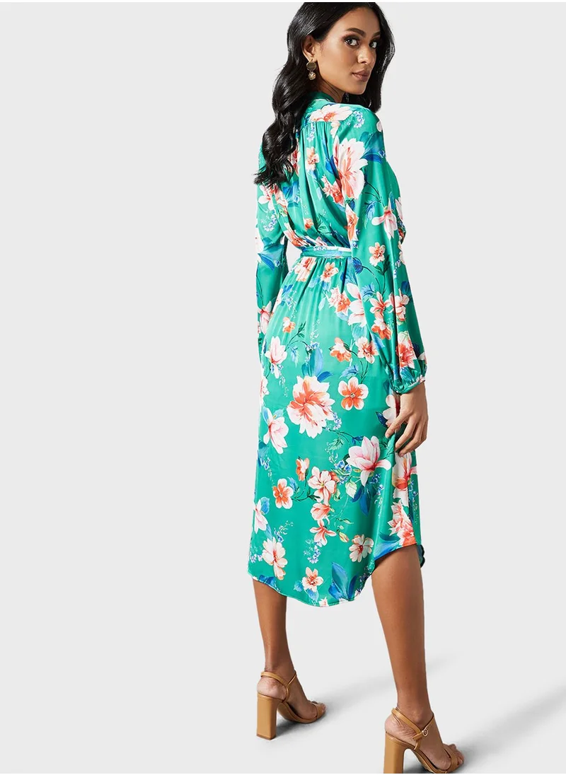 SIVVI for HANIYA Floral Print Dress