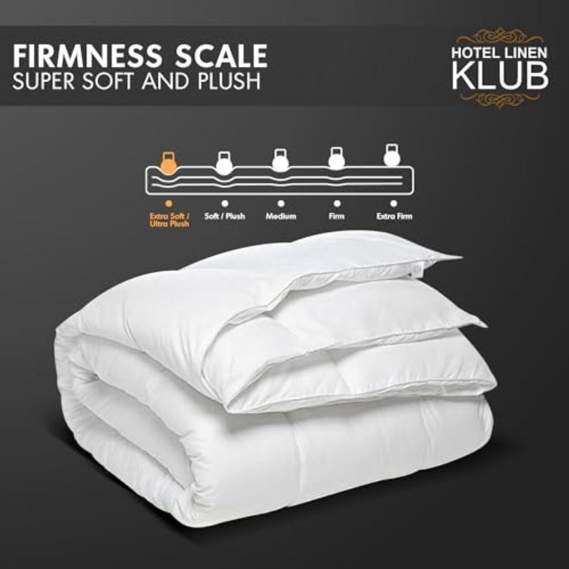 Regency Klub - Cotton Down Proof Duvet, 240 X 260 Cm, White - Image 5