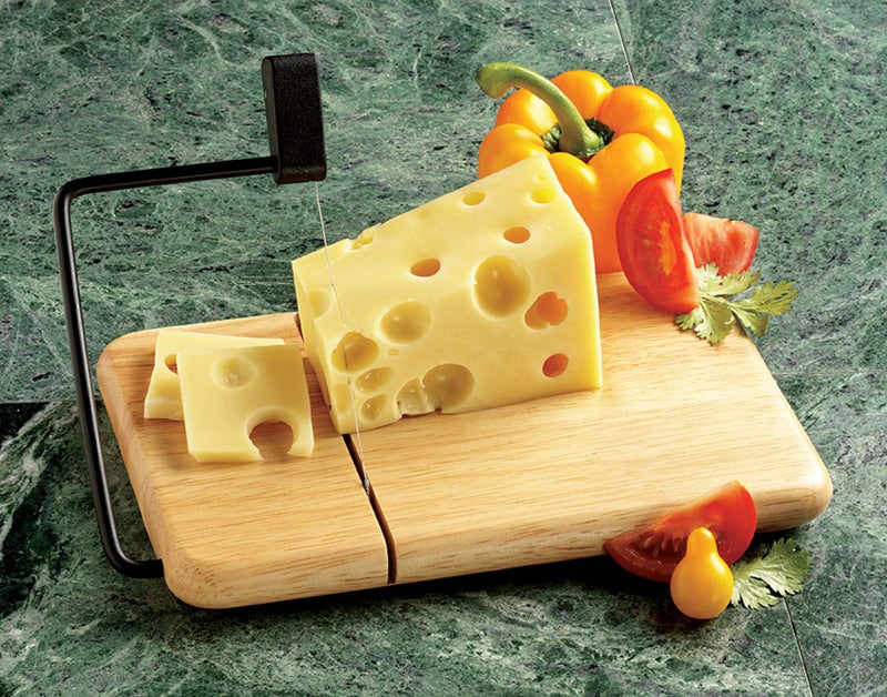 Prodyne Thick Beechwood Cheese Slicer, 9 ½" x 6" x ⅞" - Image 2