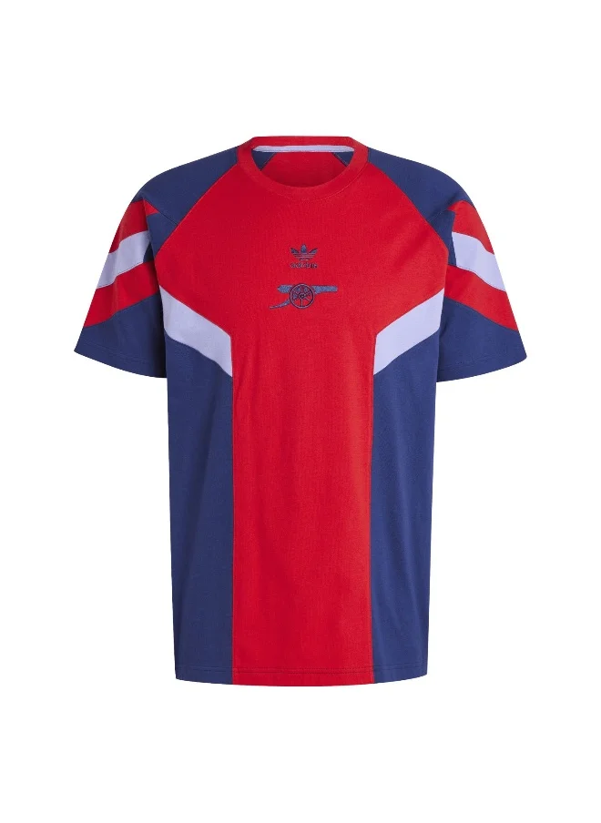 اديداس Adidas Afc Og Tee Blue Football T-Shirts For Men Xs