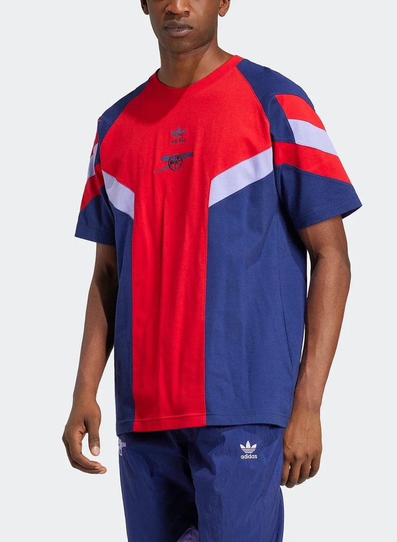 اديداس تيشيرت أديداس أيه إف سي أو جي أزرق رجالي مقاس